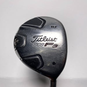 Titleist 909 F3 5 Fairway Wood 18* Aldila VooDoo Stiff Graphite Mens RH