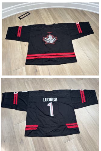 Black Goalie Cut Adult Unisex Bauer Jersey (New)