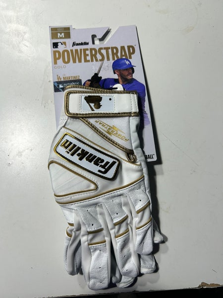 Medium Franklin Powerstrap Batting Gloves (New)
