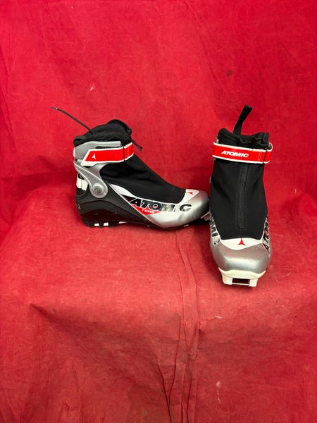 Cross Country Ski Boots: Atomic Team Combi cross-country ski boots. SNS, size: 8 (41 1/3 EU).
