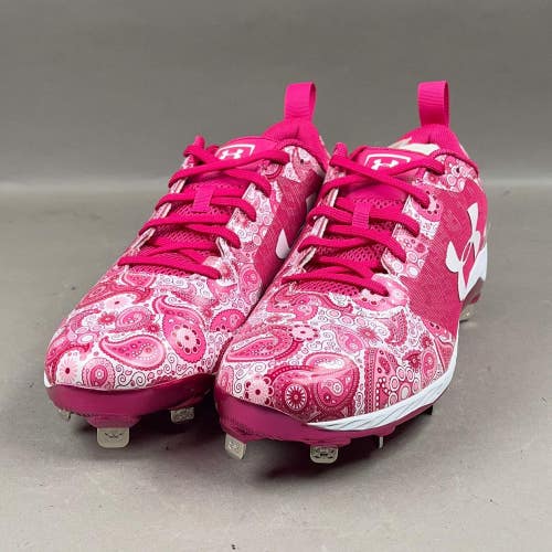 Under Armour Team Heater Low ST Mother's Day Size 12.5 Baseball Cleats