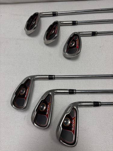 Used Taylormade BURNER PLUS Mens Iron Set RH 5I-PW 11490-S000269077