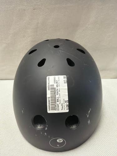 Used EIGHT BALL YOUTH HELMET Skateboard Helmet Black One Size 11490-S000269073