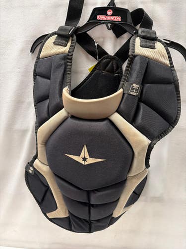 Used All-Star CPCC912PS Catchers Chest Protector Black Intermed 11490-S000269069