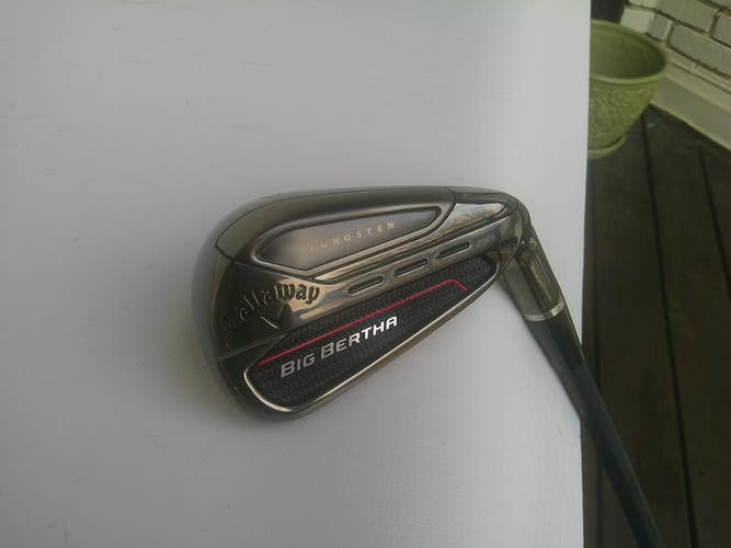 Callaway Big Bertha TUNGSTEN 7-Iron Demo/Fitting Club w/ CYPHER 5.5 Regular Flex