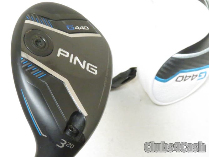 PING G440 Hybrid 20  3H Alta CB 70 Blue Stiff Flex +Cover .. Near MINT
