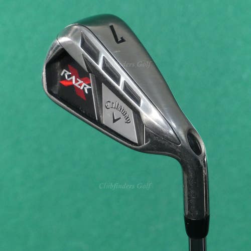 Callaway RAZR X Single 7 Iron Factory Steel Uniflex