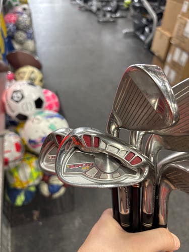 Used Taylormade BURNER Mens Iron Set LH 4I-GW/AW 11337-S000479613