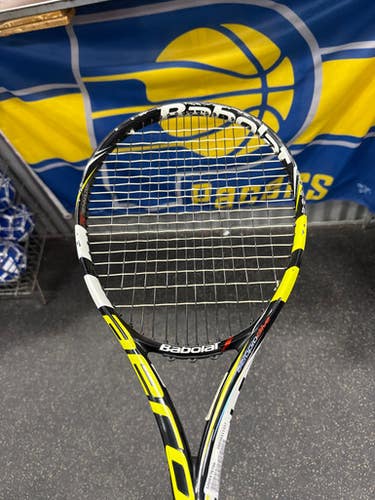 Used Babolat AERO PRO DRIVE Adult Tennis Racquet Black 4 3/8" 11337-S000479796