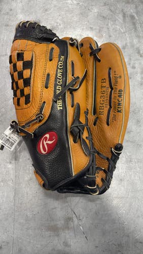 Used Rawlings RBG36TB BB/SB Glove RH Throw Brown 12 1/2" 11337-S000478089