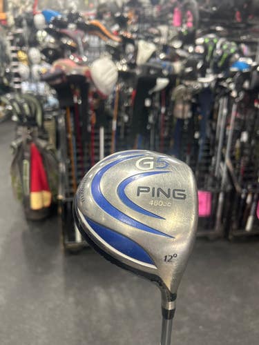 Used Ping G5 Mens Driver RH 12.0 Degree 11337-S000478694