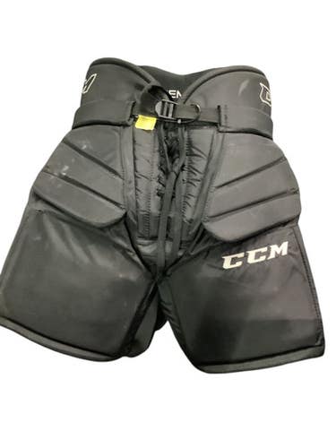 CCM (Used) Medium Black Senior Hockey Goalie Pants