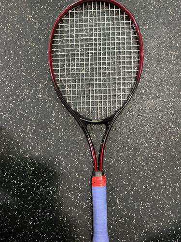Used Wilson TECH COURT Adult Tennis Racquet Red 4 1/2" 10743-C000465012