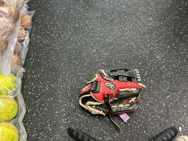 Used Rawlings WPM105BSS BB/SB Glove RH Throw Red 10 1/2" 10743-S000466110