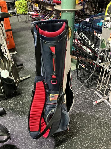 Used Callaway FAIRWAY C Mens Stand Bag White/Royal/Red 10743-S000470895