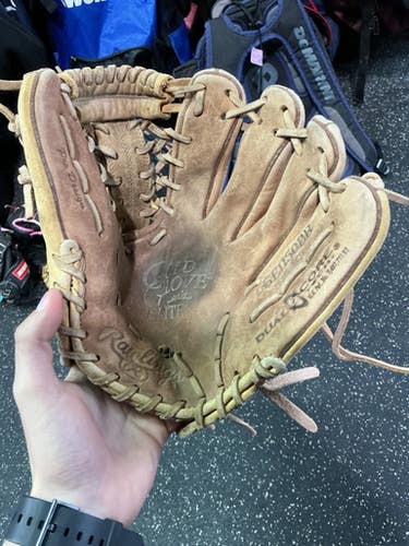 Used Rawlings GGE1150BR BB/SB Glove RH Throw Brown 11 1/2" 10743-S000471636