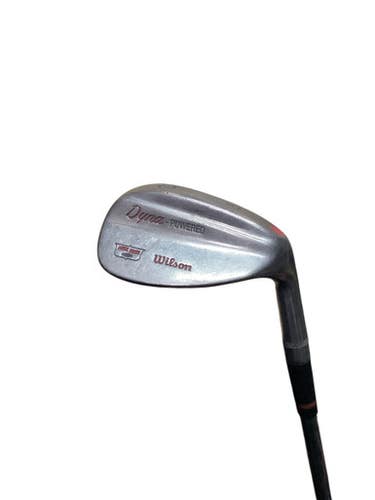 Used Wilson DYNA POWERED S WEDGE Golf Wedge Mens RH Sand Wedge 10743-S000473797