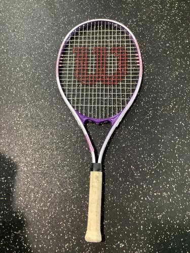 Used Wilson V-MATRIX Adult Tennis Racquet White 4 3/8" 10743-S000472754
