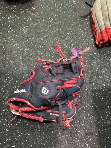 Used Wilson A02RB16ATLHOE BB/SB Glove RH Throw Royal Blue 10" 10743-S000472933