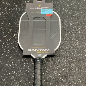 Used PADDLETEK Pickleball Racquet Black 10743-S000475909