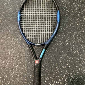 Used Wilson HYPER HAMMER Adult Racquetball Racquet Navy Blue 4 3/8" 10743-S000475937