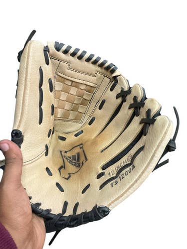 Used Adidas TS1200A BB/SB Glove RH Throw Black 12" 10743-S000475954