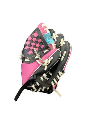 Used DICKS BASEBALL GLOVE BB/SB Glove RH Throw Pink 9" 10743-S000476030