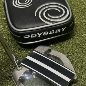 Odyssey Microhinge Marxman Fang Mallet Putter 35" w/ Headcover RH NEW #107365