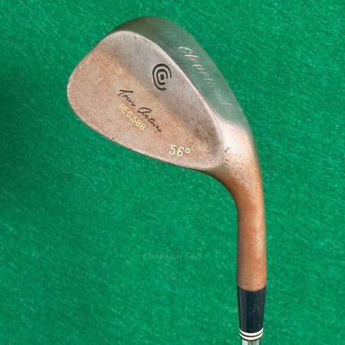 Cleveland Tour Action REG 588 Raw 56 Sand Wedge Stepped Steel Wedge Flex