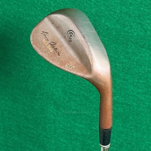 Cleveland Tour Action REG 588 Raw 60 Lob Wedge Stepped Steel Wedge Flex