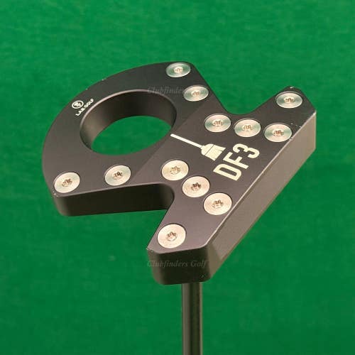 LAB Golf DF3 Custom Sweeper 45.5" CS Heavier Putter ACCRA X Black Long w/ HC