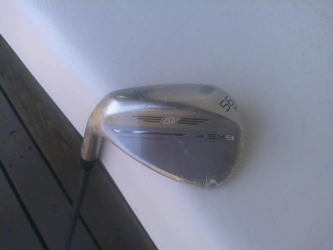 Titleist SM9 Tour Chrome 56.08M Sand Wedge w/ KBS S-TAPER 120g Stiff Shaft