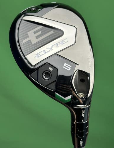 Callaway Elyte Rescue 5-Hybrid 5H 24* Graphite Denali 60g Regular Flex MINT!