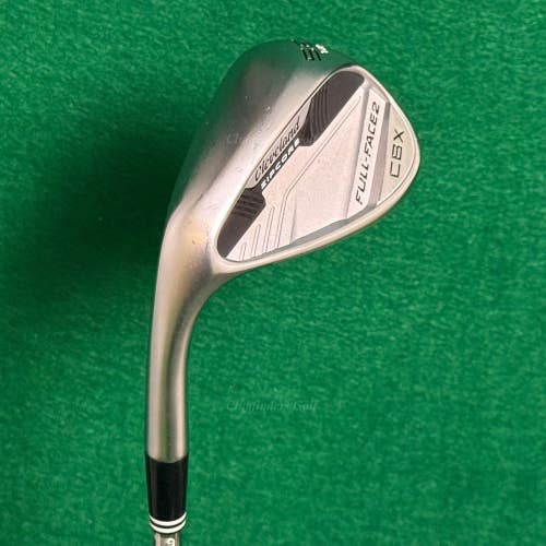 LH Cleveland CBX FULL-FACE 2 56-12 56 Sand Wedge DG 115 Spinner TI Wedge Flex