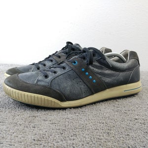 Ecco Street Premiere Spikeless Golf Shoes Mens Size 46 EU Sneakers Low Black