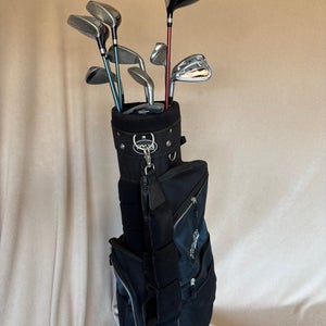 Men's Dunlop Tiz Left Hand Clubs (Full Set) Regular Flex 11 Pieces (Used)