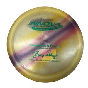 Used Innova CHAMP TYE DYE PFN BEAST SCHULTZ 2X Disc Golf Driver None 11835-S000205559