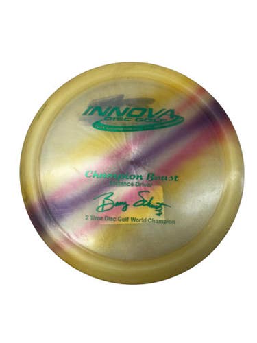 Used Innova CHAMP TYE DYE PFN BEAST SCHULTZ 2X Disc Golf Driver None 11835-S000205559