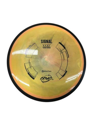 Used MVP SIGNAL NEUTRON Disc Golf Driver Yellow 172g 11835-S000205551
