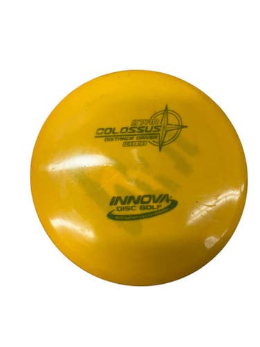 Used Innova STAR COLOSSUS Disc Golf Driver Gold 164g 11835-S000205530