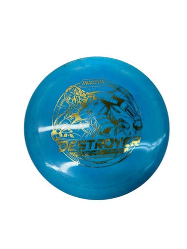 Used Innova TS BRATHWAITE DESTROYER Disc Golf Driver Royal Blue 166g 11835-S000205527