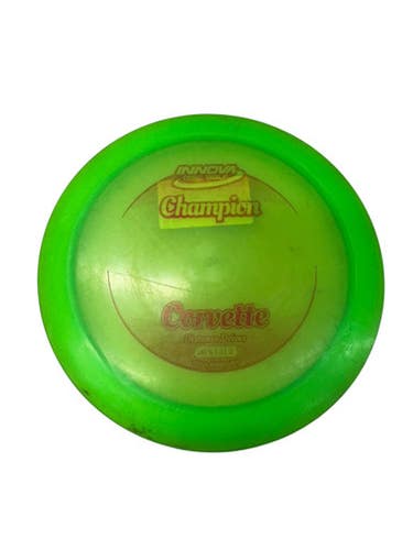 Used Innova CHAMPION CORVETTE Disc Golf Driver Green 11835-S000205522