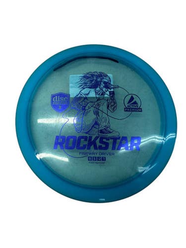 Used Discmania ROCKSTAR Disc Golf Driver Royal Blue 11835-S000205505