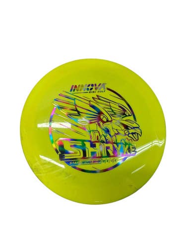 Used Innova SHRYKE Disc Golf Driver Yellow 170g 11835-S000205498