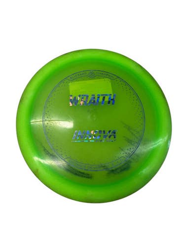 Used Innova BLIZZARD CHAMPION WRAITH Disc Golf Driver Neon Green 11835-S000205496