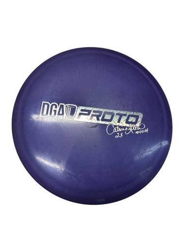 Used DGA PROTO CATRINA ALLEN VORTEX Disc Golf Driver Purple 173g 11835-S000205474