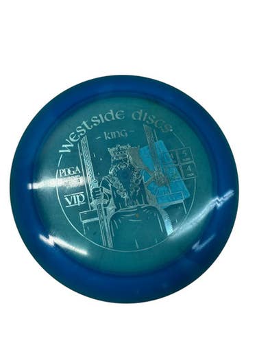 Used Westside VIP KING Disc Golf Driver Royal Blue 167g 11835-S000205466