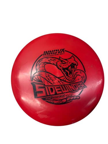 Used Innova STAR SIDEWINDER Disc Golf Driver Red 168g 11835-S000205457