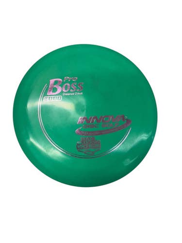 Used Innova PRO BOSS Disc Golf Driver Green 176g 11835-S000205582
