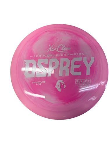 Used SIGNATURE LINE OSPREY Disc Golf Driver Pink 172g 11835-S000205580